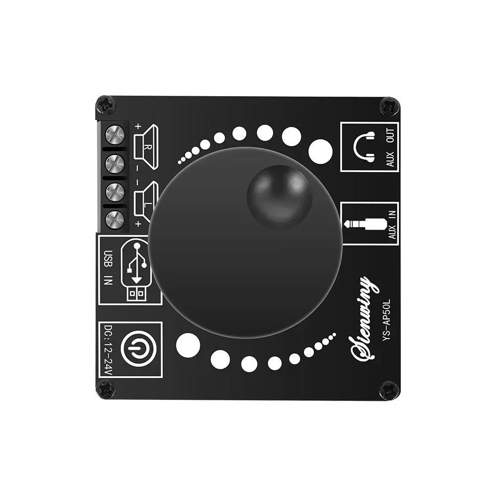 

YS-AP50L CS8673E плата усилителя мощности двухканальный Bluetooth-совместимый 5.1 стерео усилитель Amplificador DIY домашняя аудио модификация