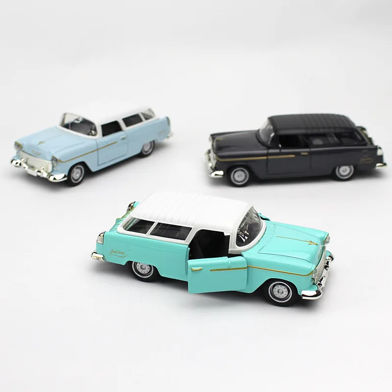 1:32 pressofuso in lega modello di auto d'epoca classico tirare indietro auto in miniatura veicolo simulare ornamenti per auto collezione di modelli giocattoli