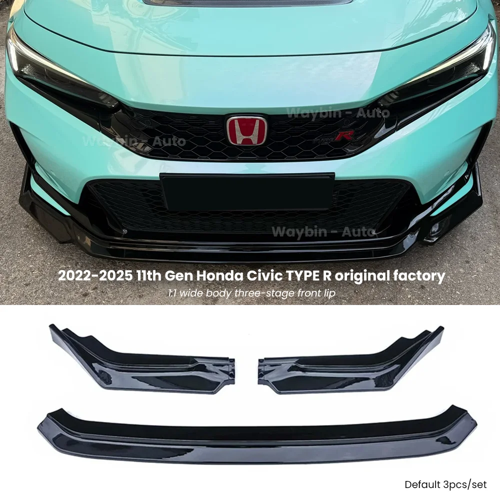 Alerón Delantero para Honda Civic FL5 Type R 2022-2025, Alerón Deportivo 2022-2025, Accesorios Honda, Spoiler Delantero, Tuning Automotriz