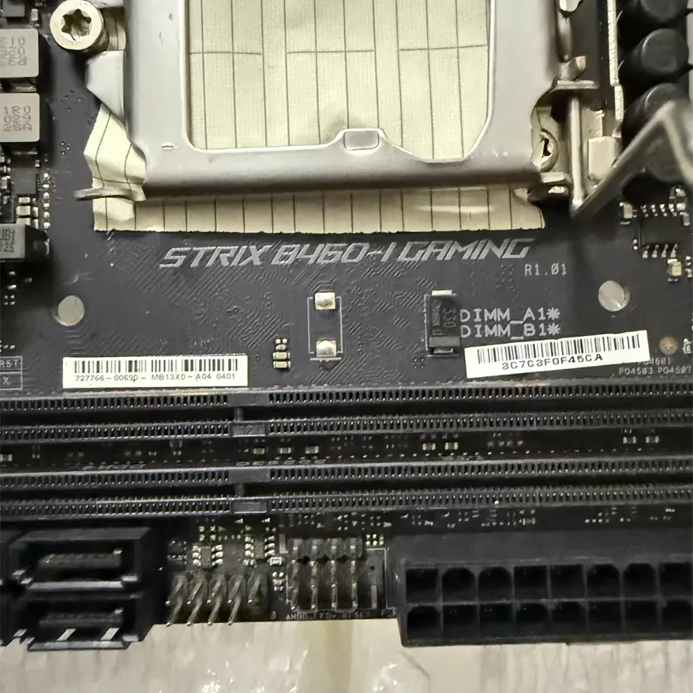 

Для материнской платы A-S-U-S ROG STRIX B460-I GAMING 1200 B460