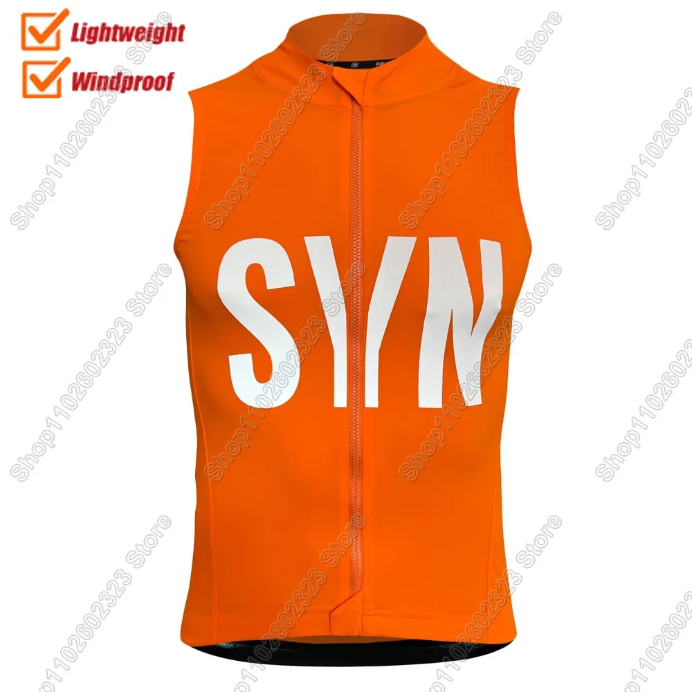 SYN فريق 2025 سترة ركوب الدراجات الرجال الأرجواني الأزرق الأبيض يندبروف الرياح سترة الدراجة جيرسي أكمام الملابس الجبلية Ciclismo مايوه