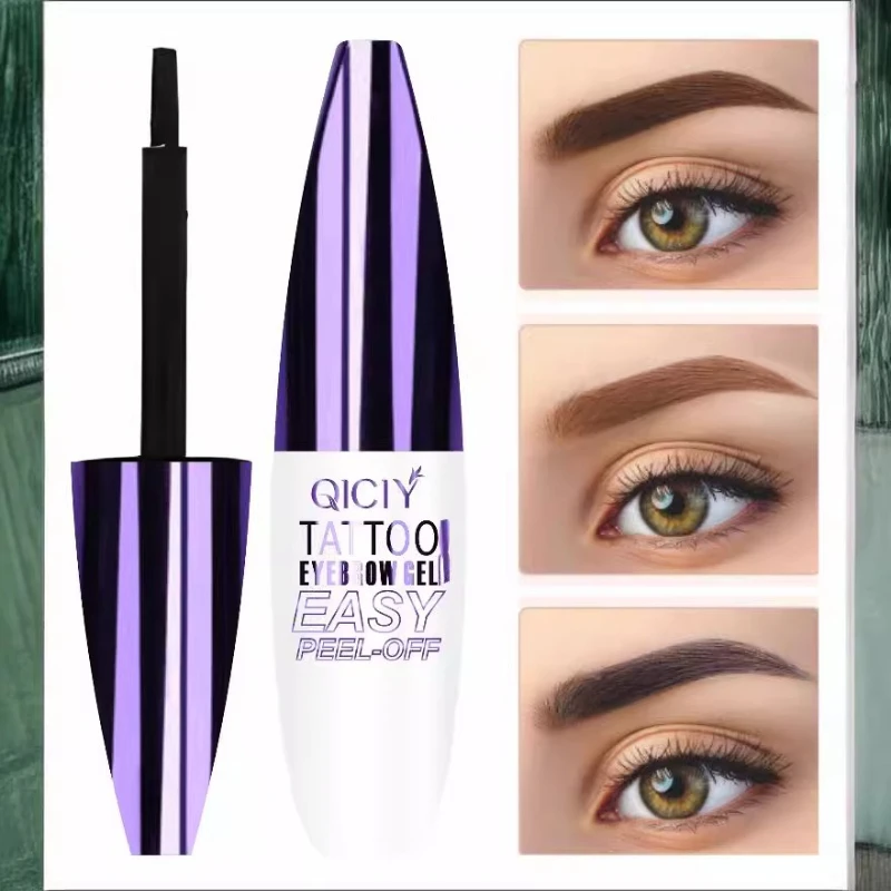 眉毛タトゥー染料 ピールオフ アイブロウ アイライナー そばかす染料 眉毛リキッド ティアリングタトゥー染料クリーム 化粧品