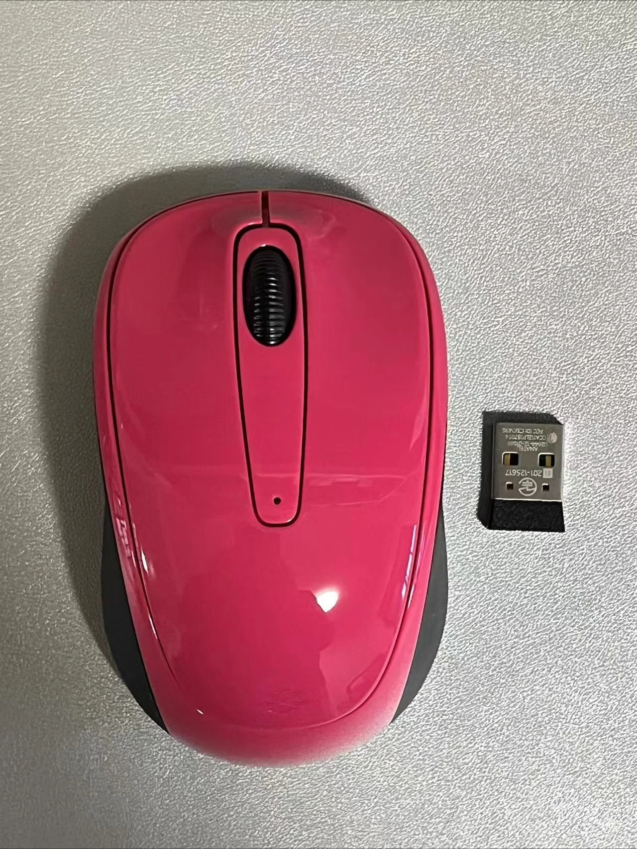 Para Microsoft Wireless Mouse 3500/4000 Mini receptor portátil Blue Shadow, cómodo ratón portátil de oficina para negocios