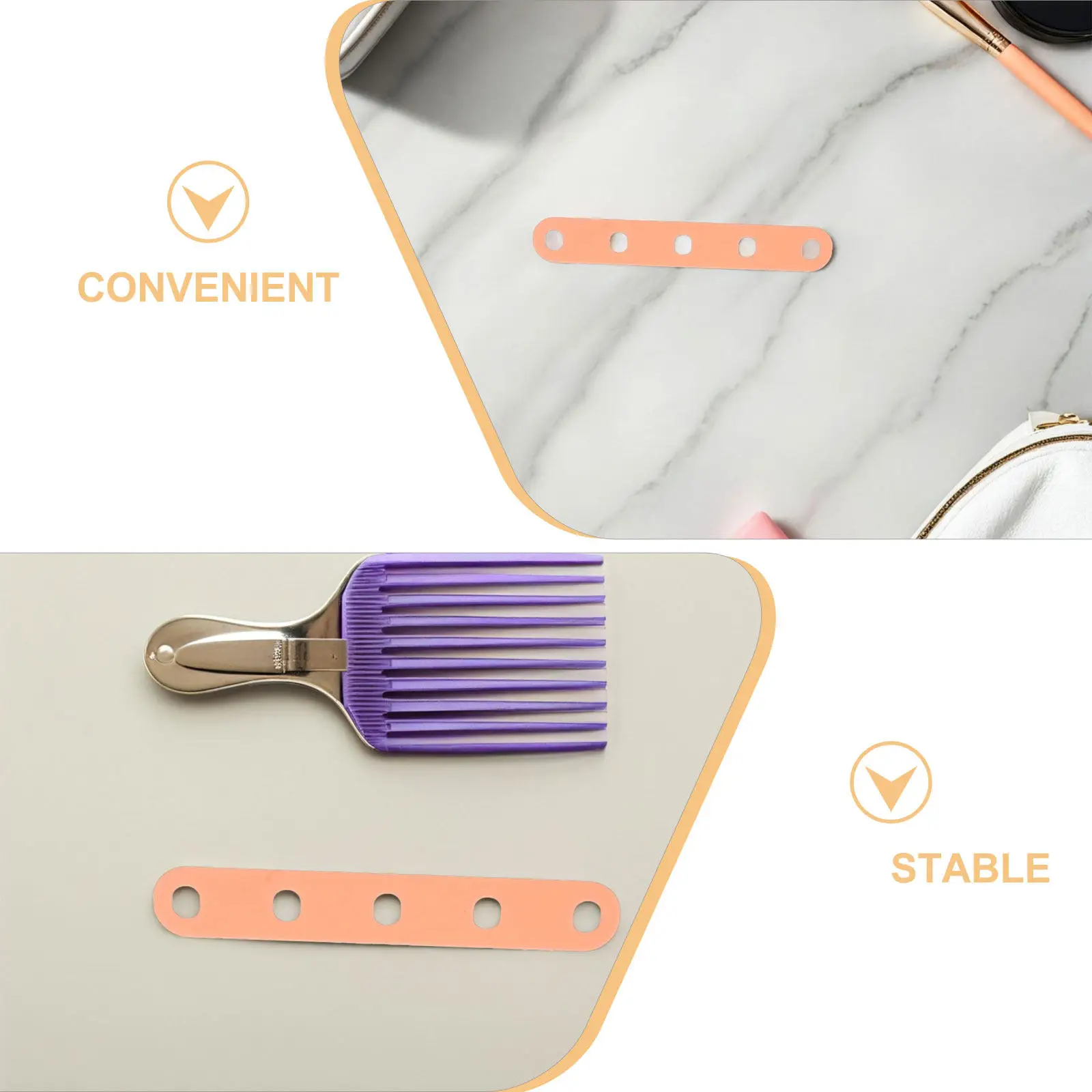 40Pcs Silicone Hair Perm Bands Resistant Elastic Roller Straps No Mark Design for Heatless Curls Salon Quality