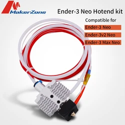 3D J-head Hotend Kit для Ender3 V2 Neo Ender 3 Max Neo Ender-3 Neo Printer Hot End с силиконовыми носками и 0,4 мм CR6-SE Nozzle