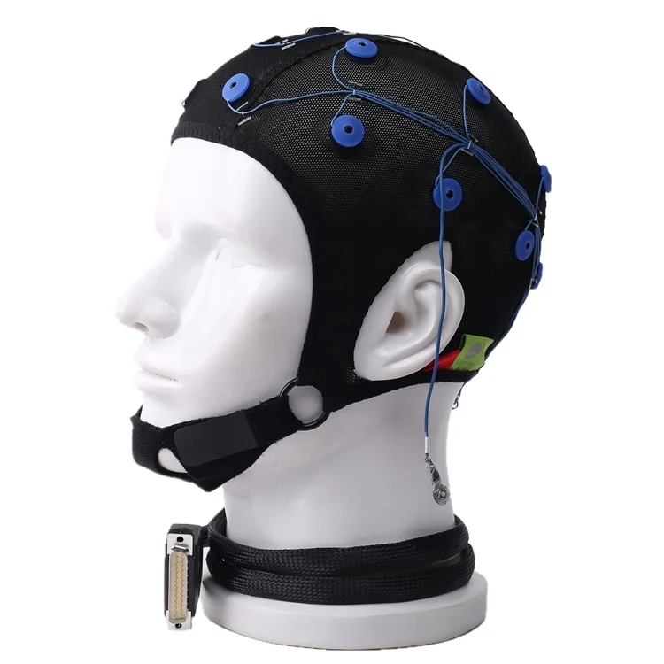 Produttore Ag/AgCl Soluzione di elettrodi EEG a 19 canali per studi EEG, Sleep e Research