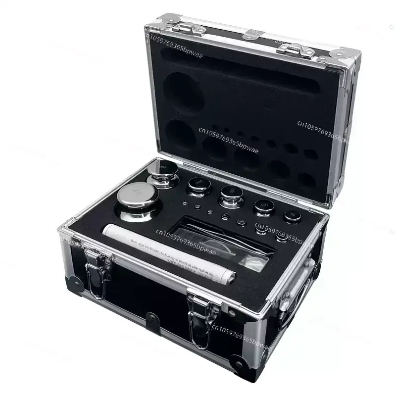 F1 Grade 24pcs 1mg-500g 304 Stainless Steel Digital Scale Calibration Weights Kit Set w Certificate, precision Packed