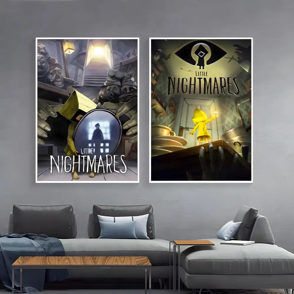 Game L-Little Nightmares Poster Paper Print Home Living Room Bedroom Entrance Bar Cafe Art Painting Decoration