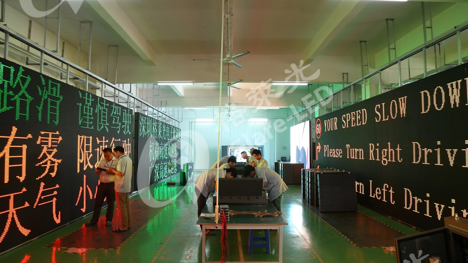 Outdoor Traffic LED VMS Variable Message Signboard