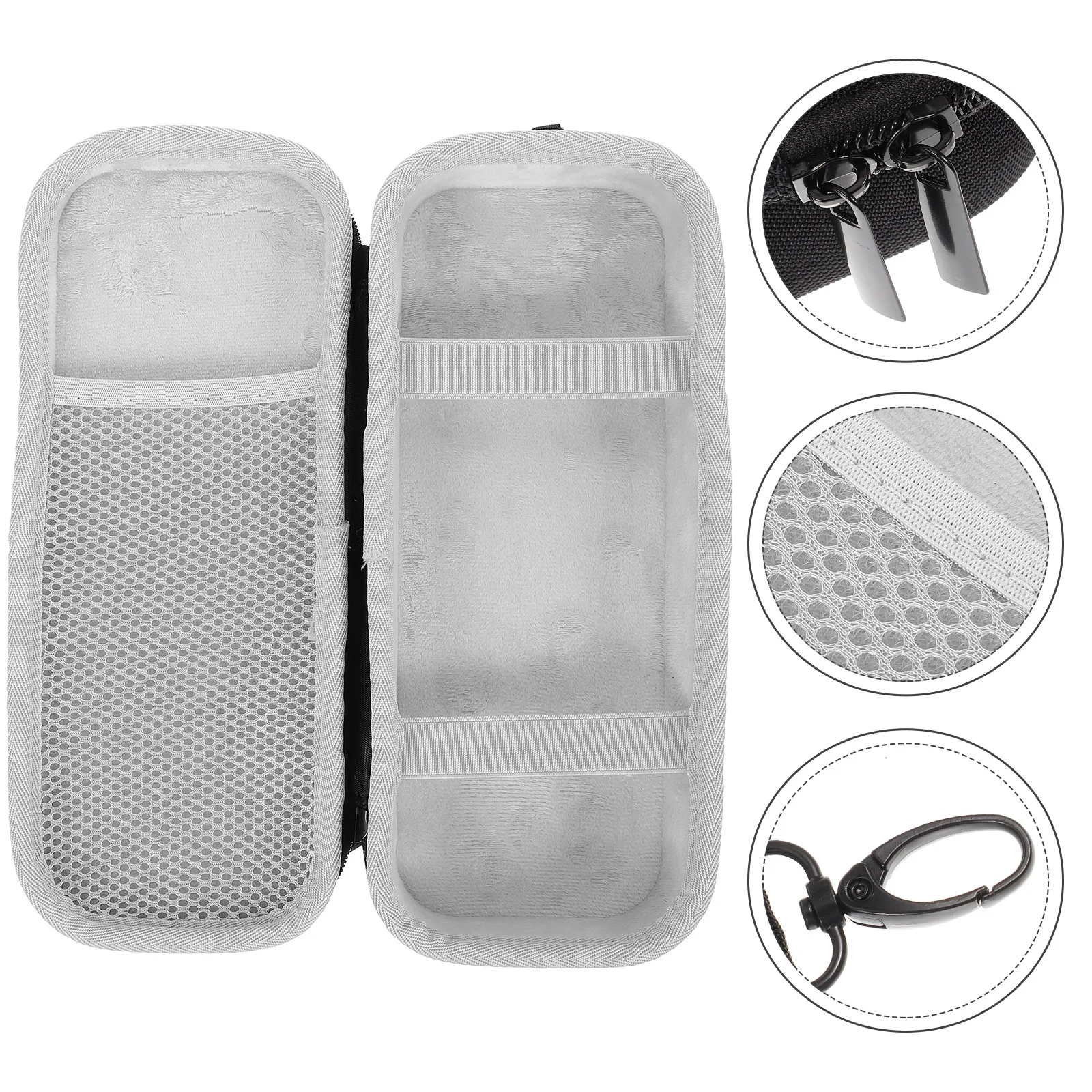 

Portable Microphone Bag Shockproof Eva Fabric Carrying Case for Travel Handheld Wireless Mic Storage Case Microphone Bag