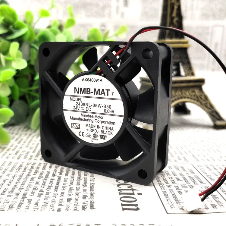 NEW ORIGINAL 2408NL-05W-B59 24V 6020 60*60*20mm 6cm COOLING FAN