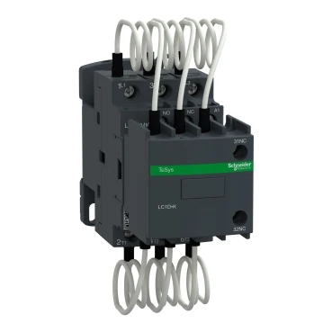 LC1DMKM7 LC1DMKM7C Capacitor contactor, TeSys D, 25 kVAR at 400 V/50 Hz, coil 220 V AC 50/60 Hz