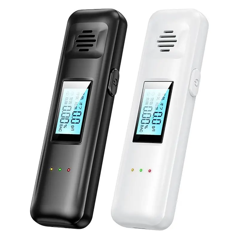 Digital Breathalyzer Professional Precision Breathalyzer Digital LCD USB Rechargeable Portable Testers For Drivers Home Personal