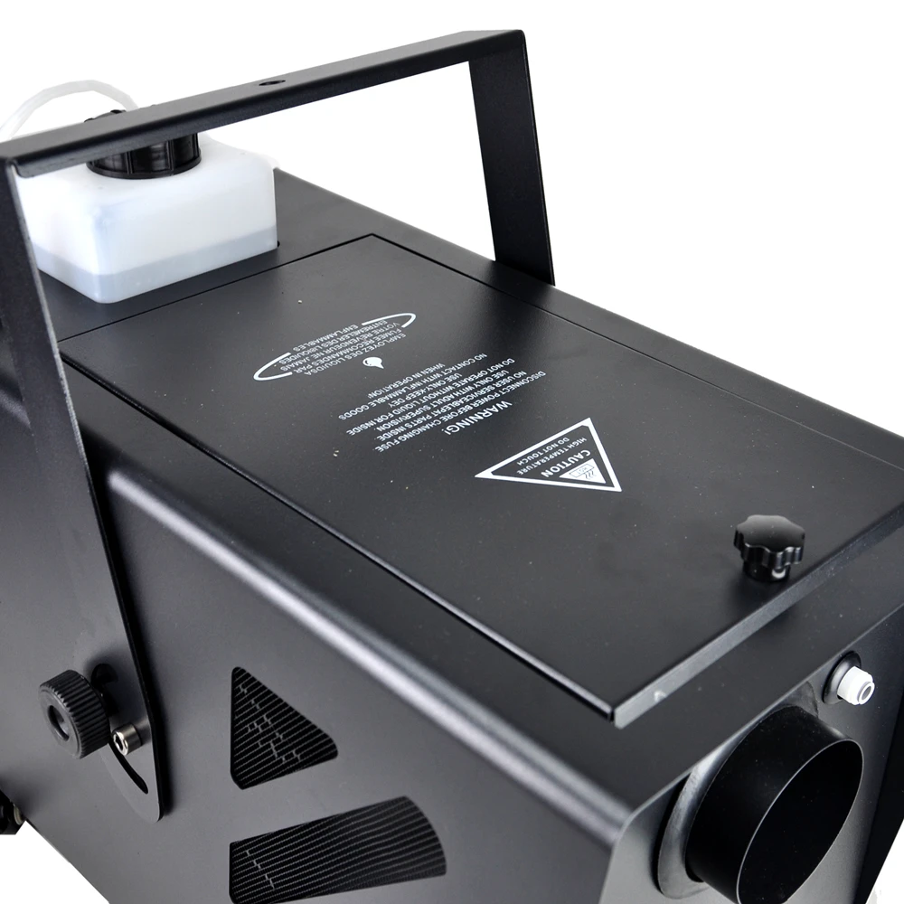 TIPTOP 1500W Mini Low Ground Water Fog Jet Machine 4 Wheels Water Auto Supply Function DMX Manual Control  Disco DJ TP-T64