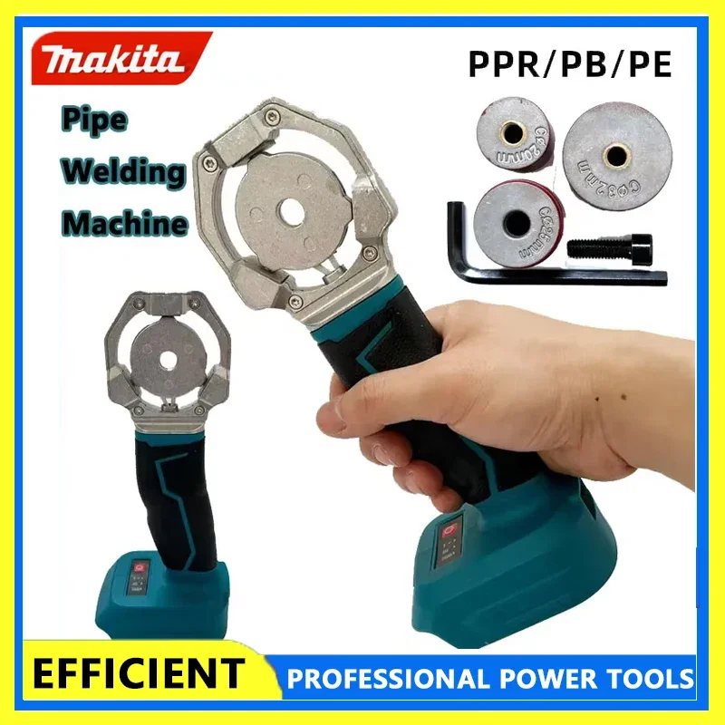 ماكيتا الكهربائية ماكينة لحام الأنابيب اللاسلكية PPR/PB/PR الأنابيب لحام البلاستيك أنبوب لحام التدفئة تذوب الساخن لبطارية 18/21 فولت
