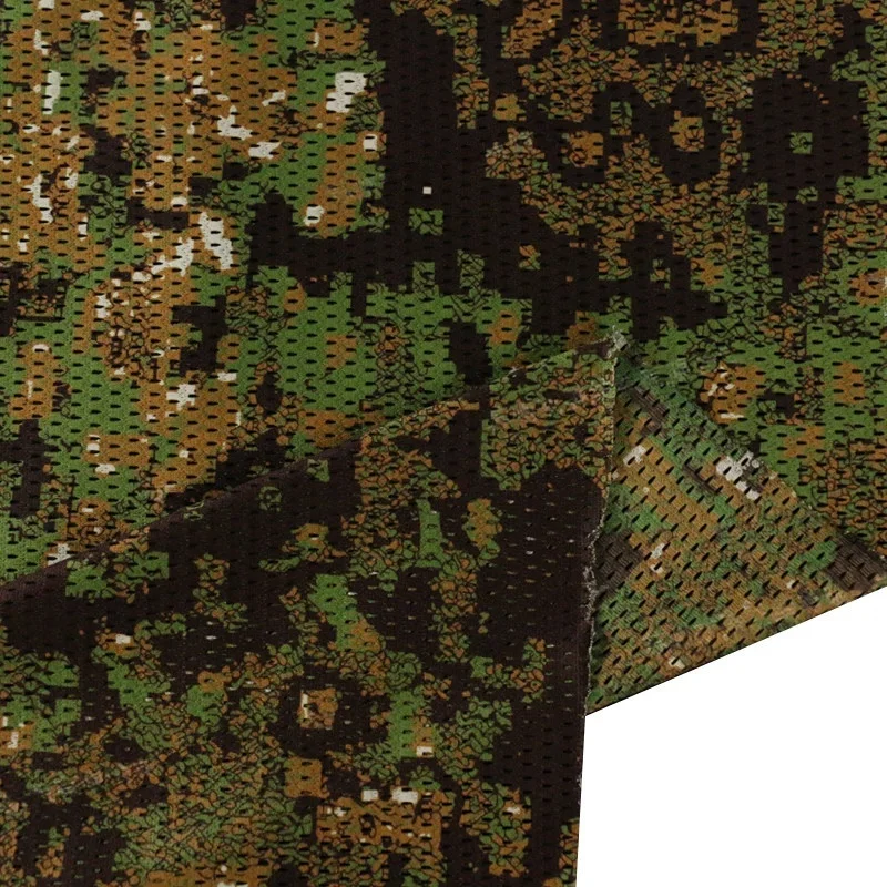 

Дышащая сетчатая ткань для маскировки Green Zone: для рюкзаков, жилетов и шлемов