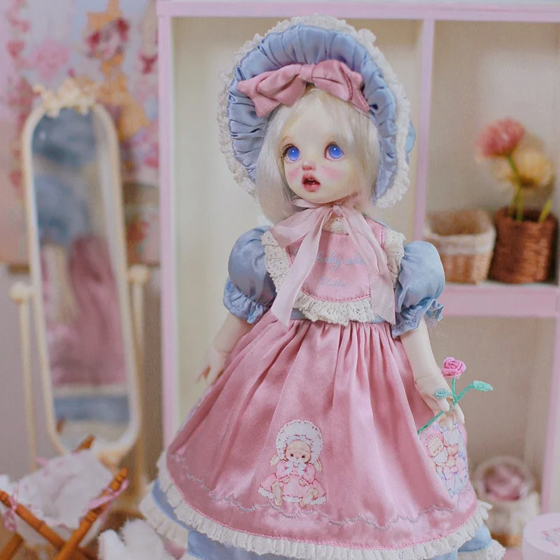 

Silk Sleepy Rabbit Clothing Customizable Clothes For 6－Inch Bjd Do Not Include Doll Advance Sale