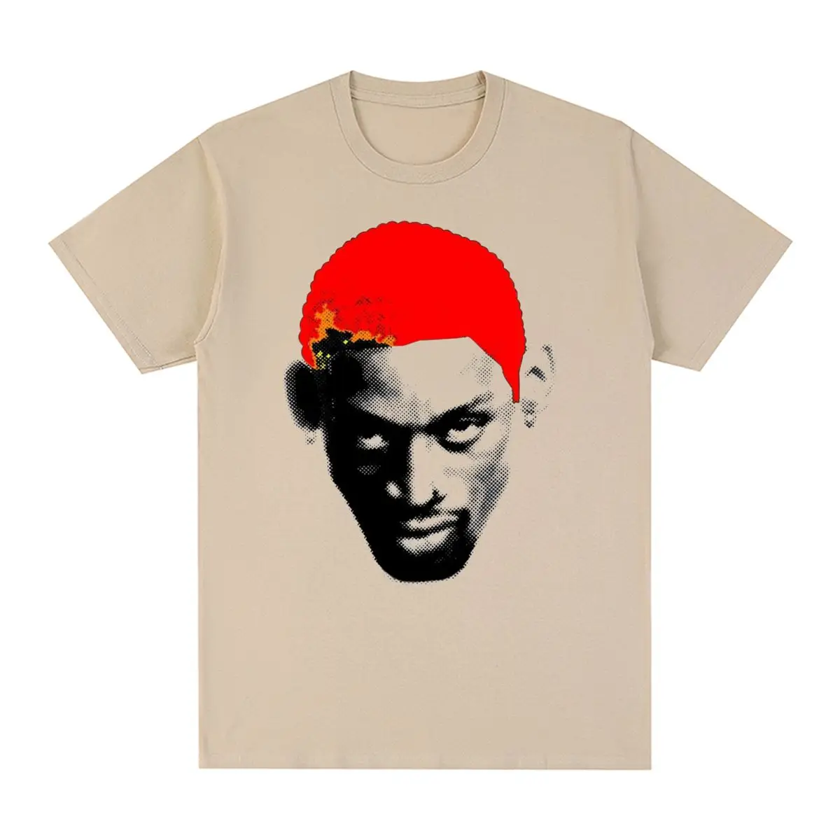 دينيس رودمان الهيب هوب الشارع الشهير 90 رودزيلا تي شيرت تقليدي القطن الرجال تي شيرت جديد تي شيرت المرأة بلايز #4