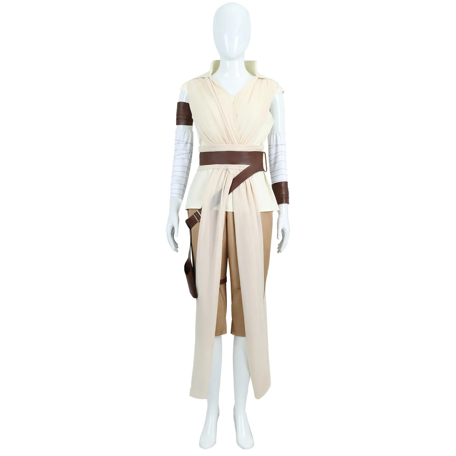 

Хэллоуин Косплей Костюм Рыцарь Джедай Восход Скайуокера Рей Косплей Наряд Наряд