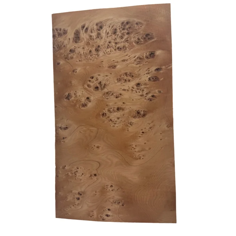 2Pcs 0.5mm Thick Natural Cedar Wood Veneer, Real Wood Flexible Veneer, DIY Furniture Veneer, 33x19cm