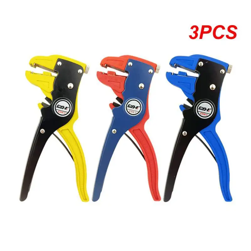 

3PCS 7inch Multifunctional Wire stripper Portable Wire Stripping Pliers Crimping Electrician Cutting pliers 0.25mm-2.6mm