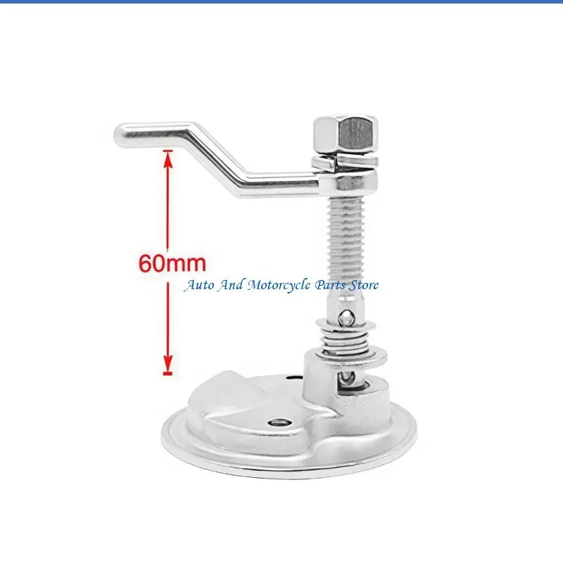 P9FD Bodenschloss mit Edelstahlgriff, einfach zu bedienende, schlüssellose Boots-Flush-Pull-Verriegelungen für verschiedene – Detail 4