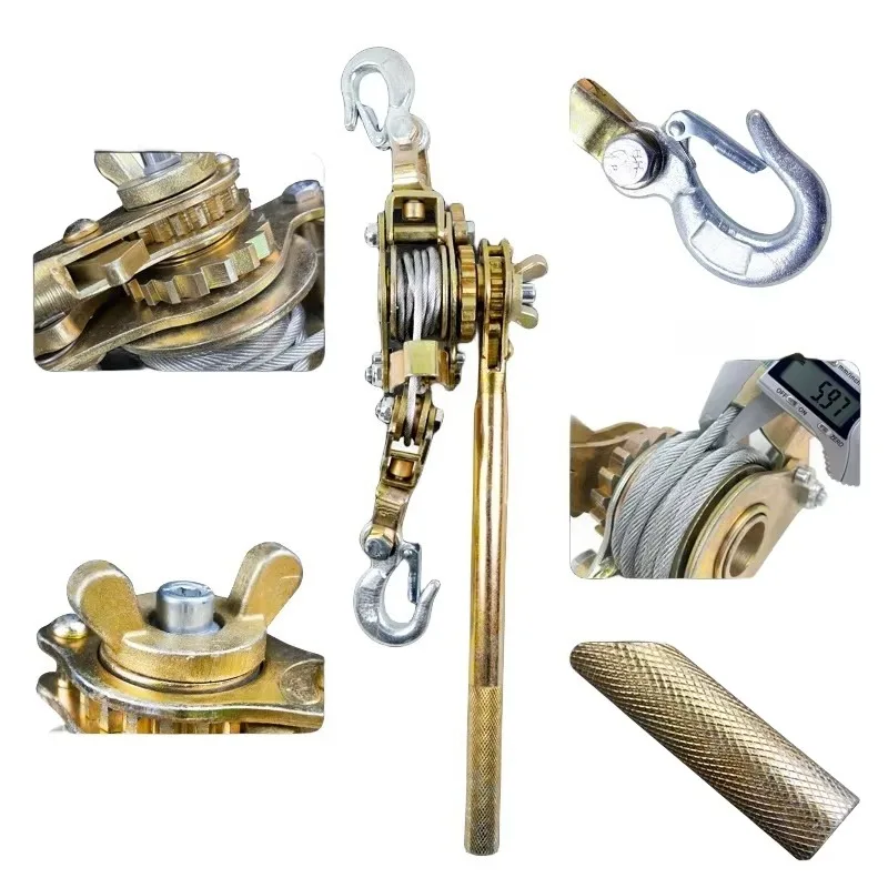 High-quality Multifunctional Tightener Japanese-style Double Hook Tightener Rope Tightener Wire Clamp Machine