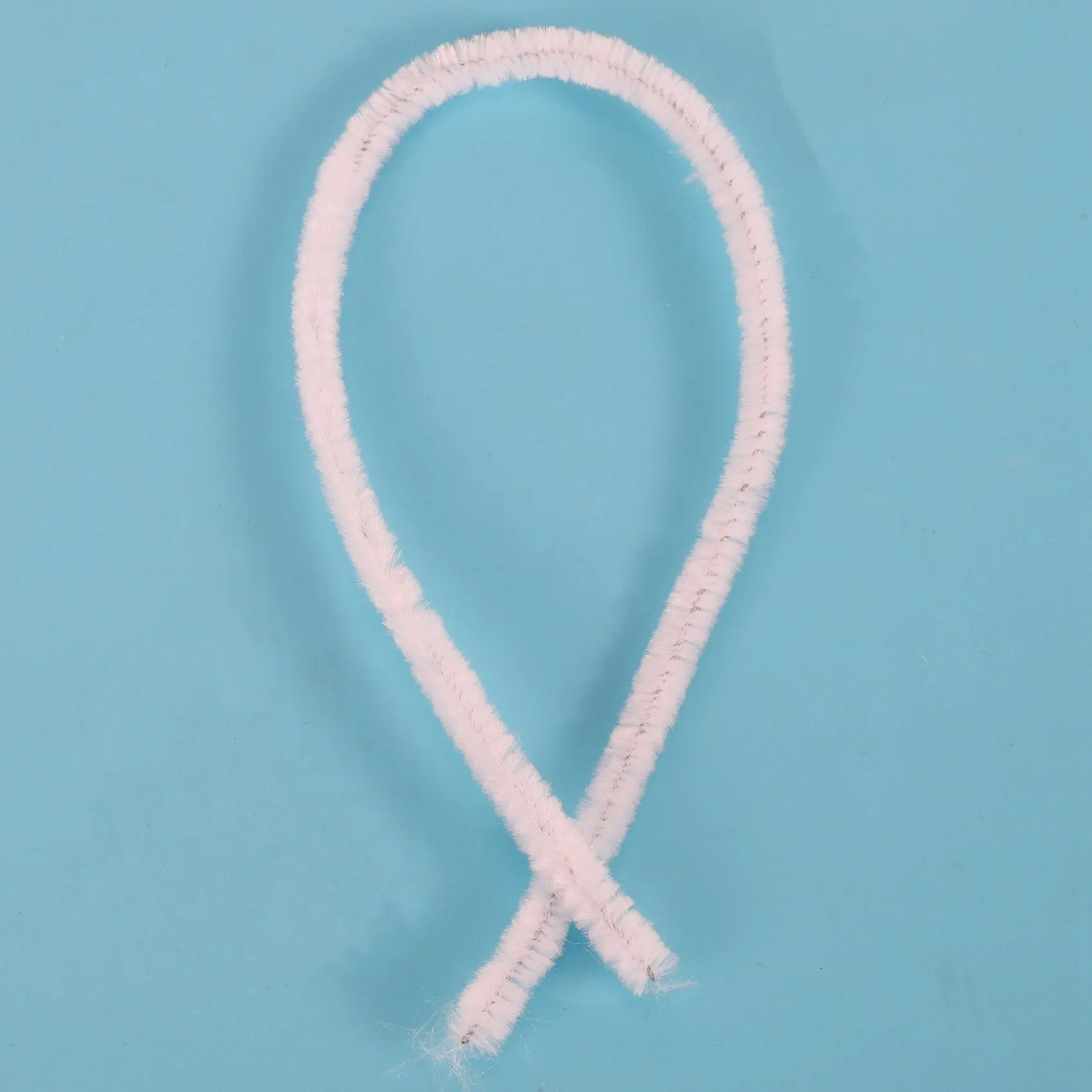 Unique! 100 Pcs 30cm creation pipe cleaners, white