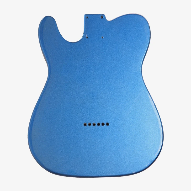 Alder-TL Electric Guitar Body, Metal Blue for Fender Tele, DIY Guitar Parts Replacement Custom