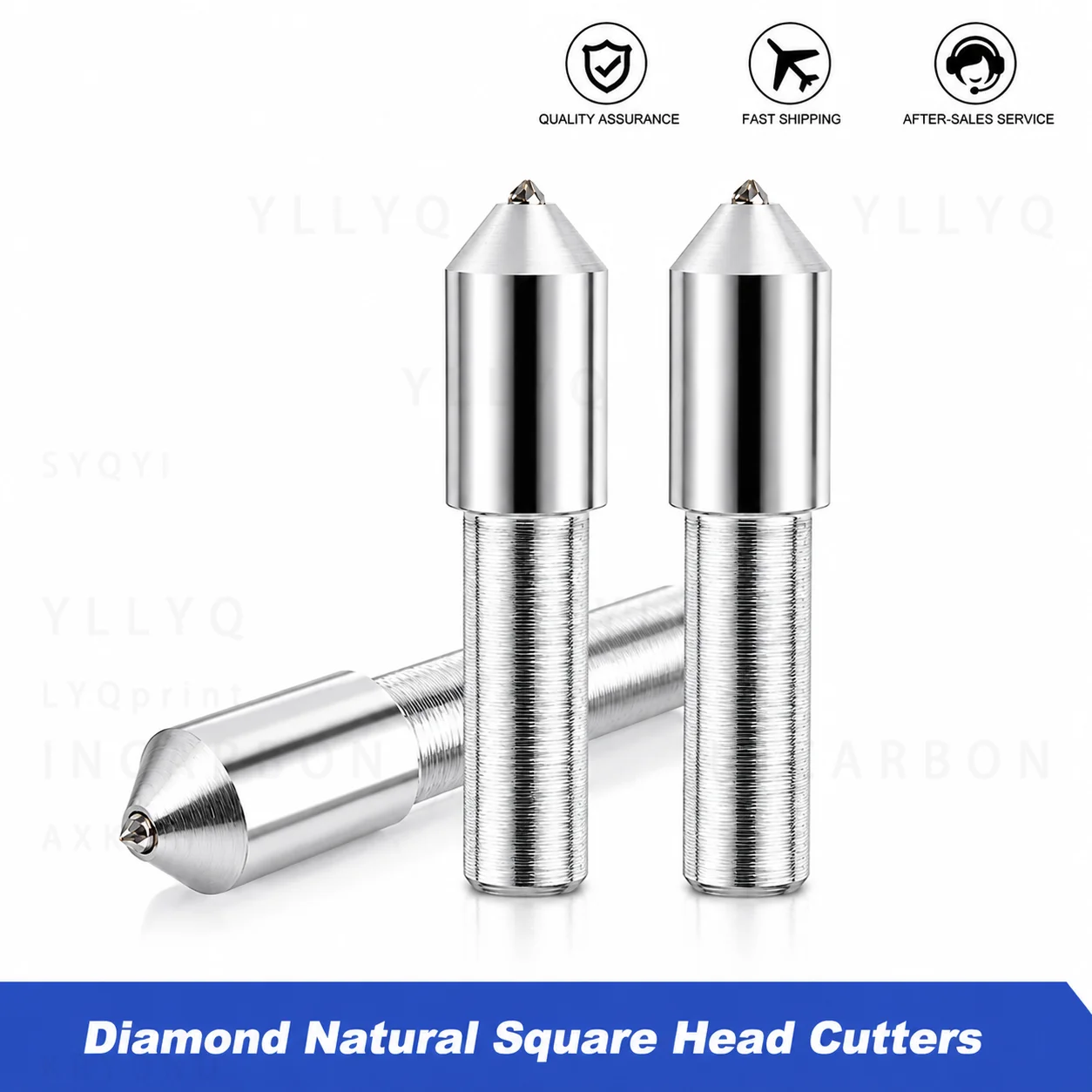 Natural Diamond Grinding Wheel Dresser Pen Square Head Dressing Tool for Bench Grinder Disc Stone Woodworking Metalworking
