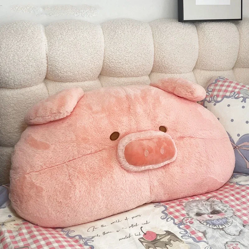 

Cute Pig Head Cushion Bedhead Pillow Ornament Super Soft Pig Hugs Sleeping Pillow Funny Cartoon