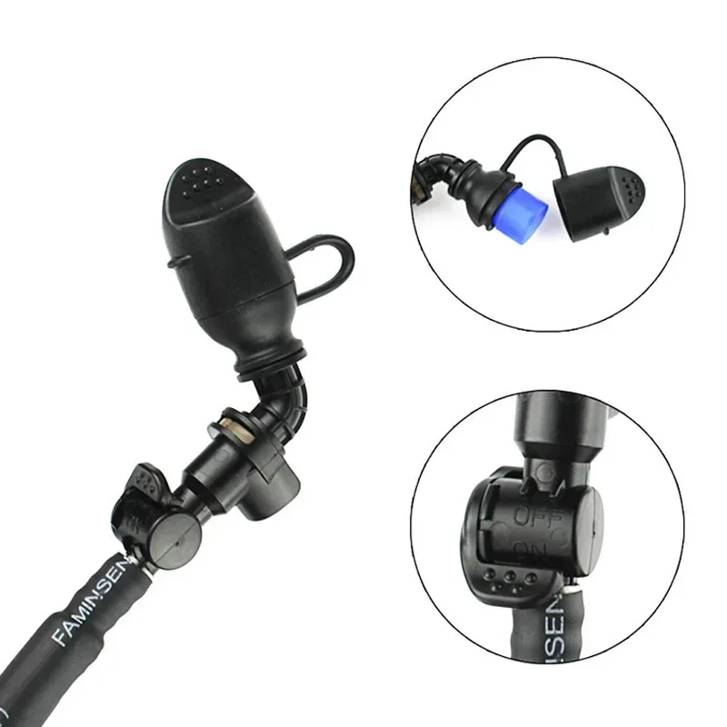 BPA-freie Wasserblase, taktischer Trinkrucksack, 2 l/2,5 l/3 l, eingebauter Wasserbeutel mit Strohhalm, TPU-Material