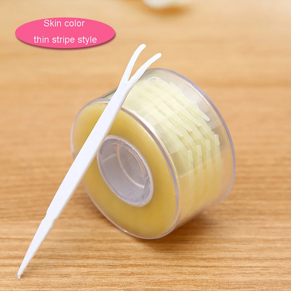 Dropshipping Eyelid Stickers 600 Pcs/Box Sided Double Fold Eyelid Tape Water Proof Big Eyes Beauty Eyeliner Makeup Tools