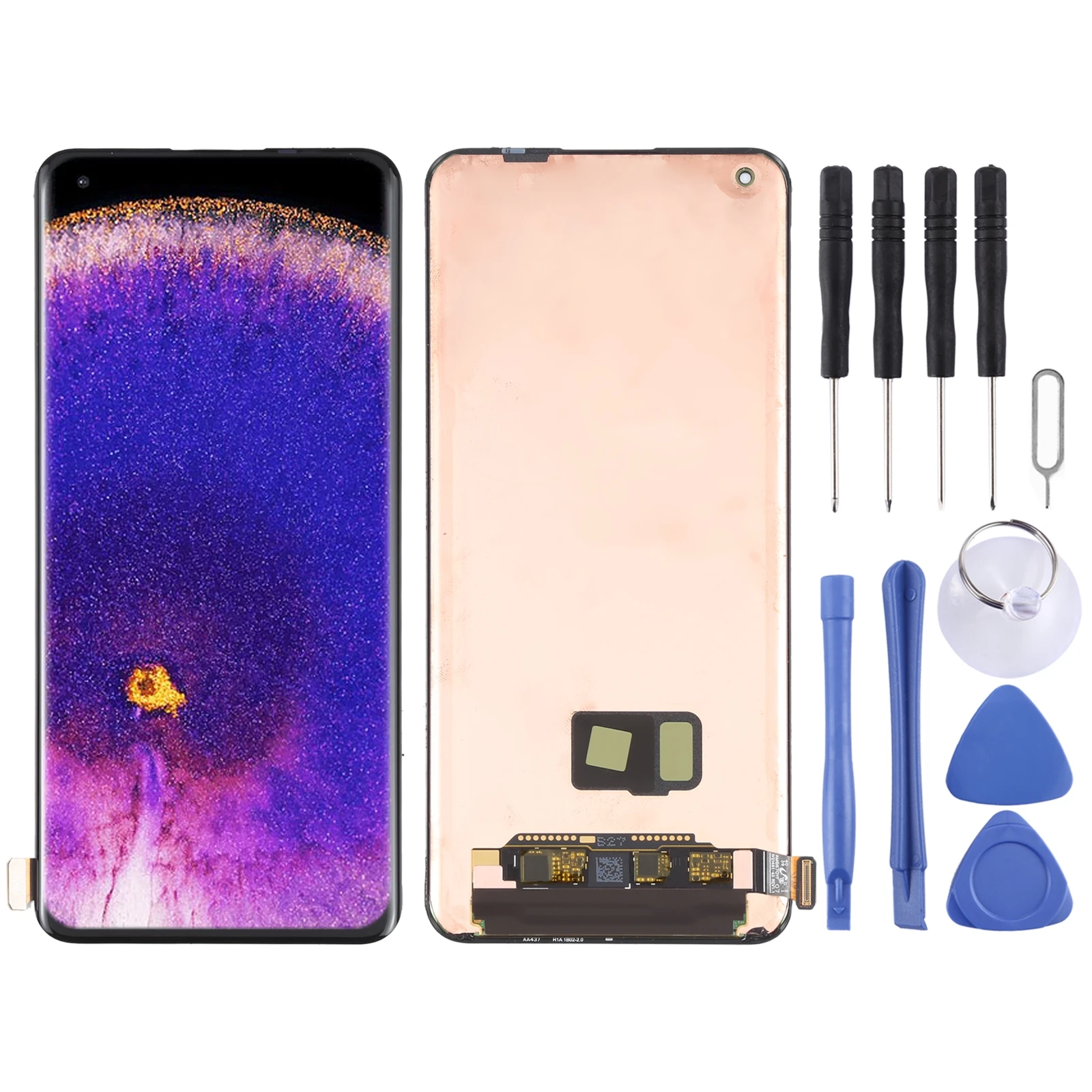 

Original LTPO2 AMOLED Screen For OPPO Find X5 Pro CPH2305 PFEM10 PFFM20
