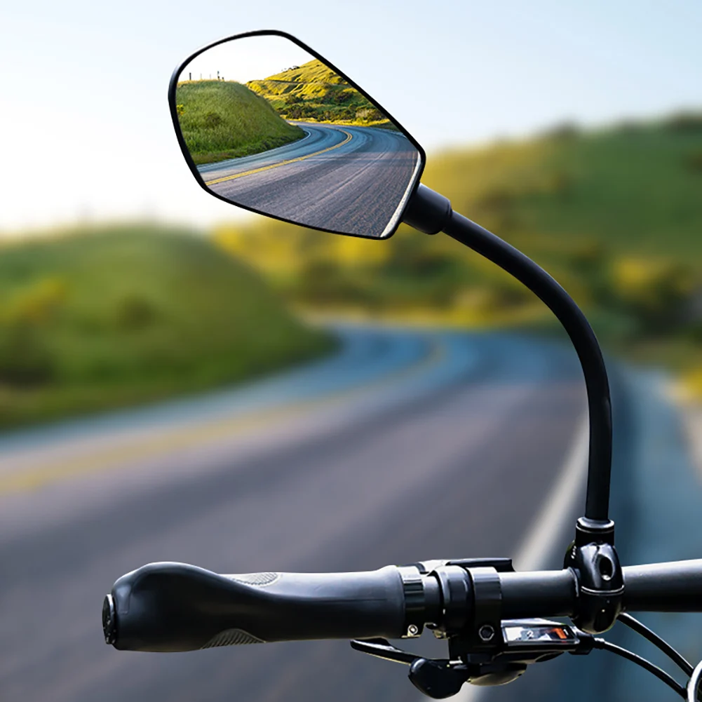 

Bicycle Safety Mirror Universal Bike Rear View Mirror Adjustable Wide Range Accessories for MTB Road Bike Motorcycle