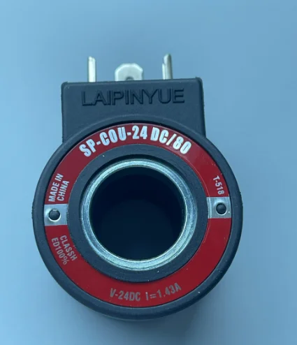 

Катушка электромагнитного клапана SP-COU-24DC/80 SP-COI-230/50/60/80 внутреннее отверстие 18 мм