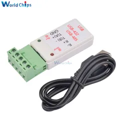 USB to 485/422 Serial Converter Adapter RS422 RS485 USB2.0 Interface CH340T Chip Adapter Module with Send Receive LED Indicator