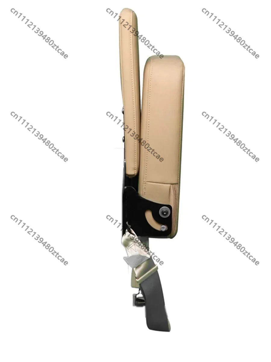 Self-Rebound Single Foldable Seat For Bus Tour Guide Ambulance RV Ship Modification