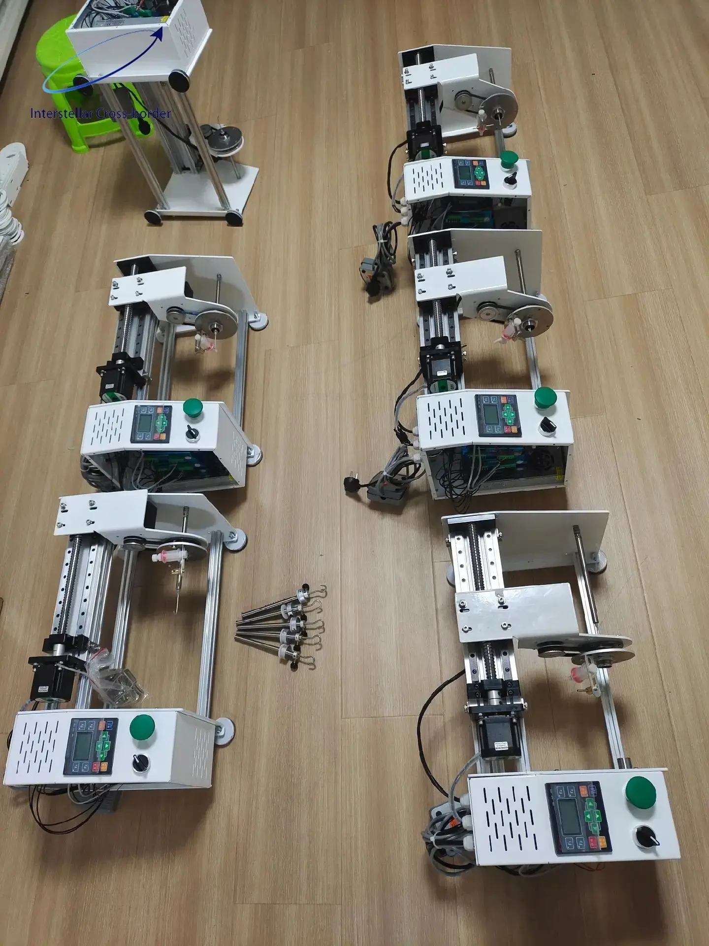 

Automatic Thread Winding Machine for Hair Extension - No-Fold Feather Winding, New Generation, Works with Cotton/Crystal Thread