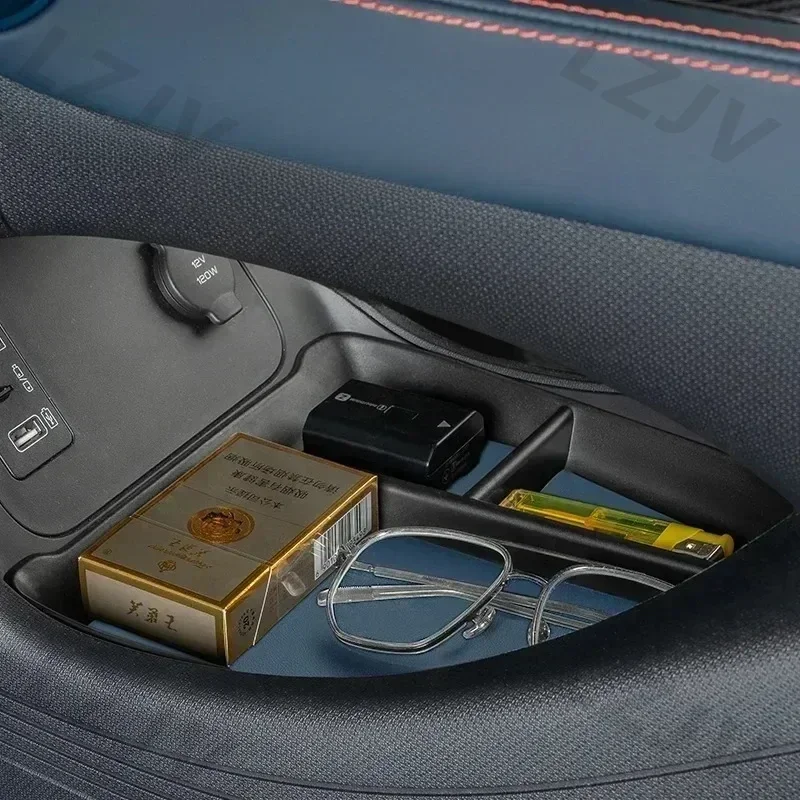 Suitable For BYD Yuan Plus Glory Version Central Control Lower Storage Box BYD Atto3 Car Finishing Storage Box Accessories Modif 4
