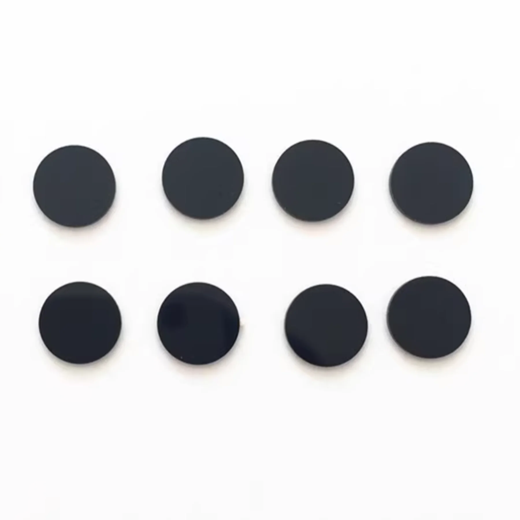Verre filtre passe UV ZWB3 UG5, taille totale, diamètre 6mm et 1mm d'épaisseur 254nm, 10 pièces