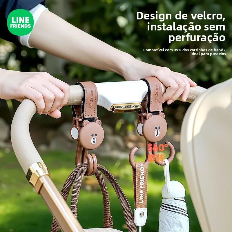 回転可能なベビーカーフック、クリエイティブなギフト、ポータブルカーフック、多機能傘とバッグホルダー、便利な収納に。