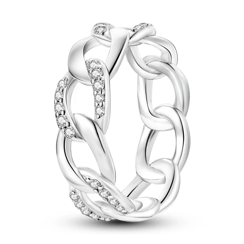 Women's 925 Silver Geometric Star Zircon Ring, Romantic Gift