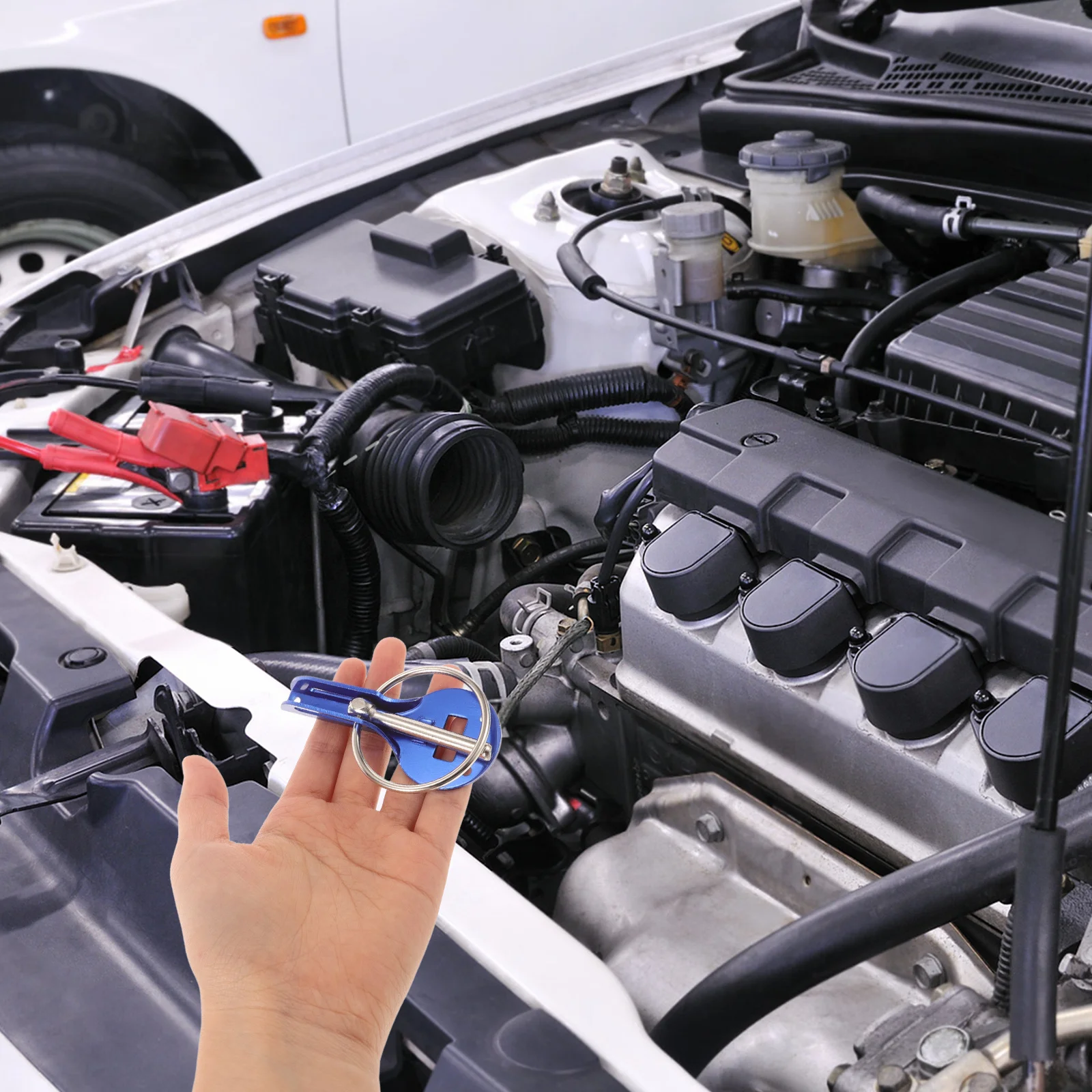 Набор алюминиевых защелок капота универсальный