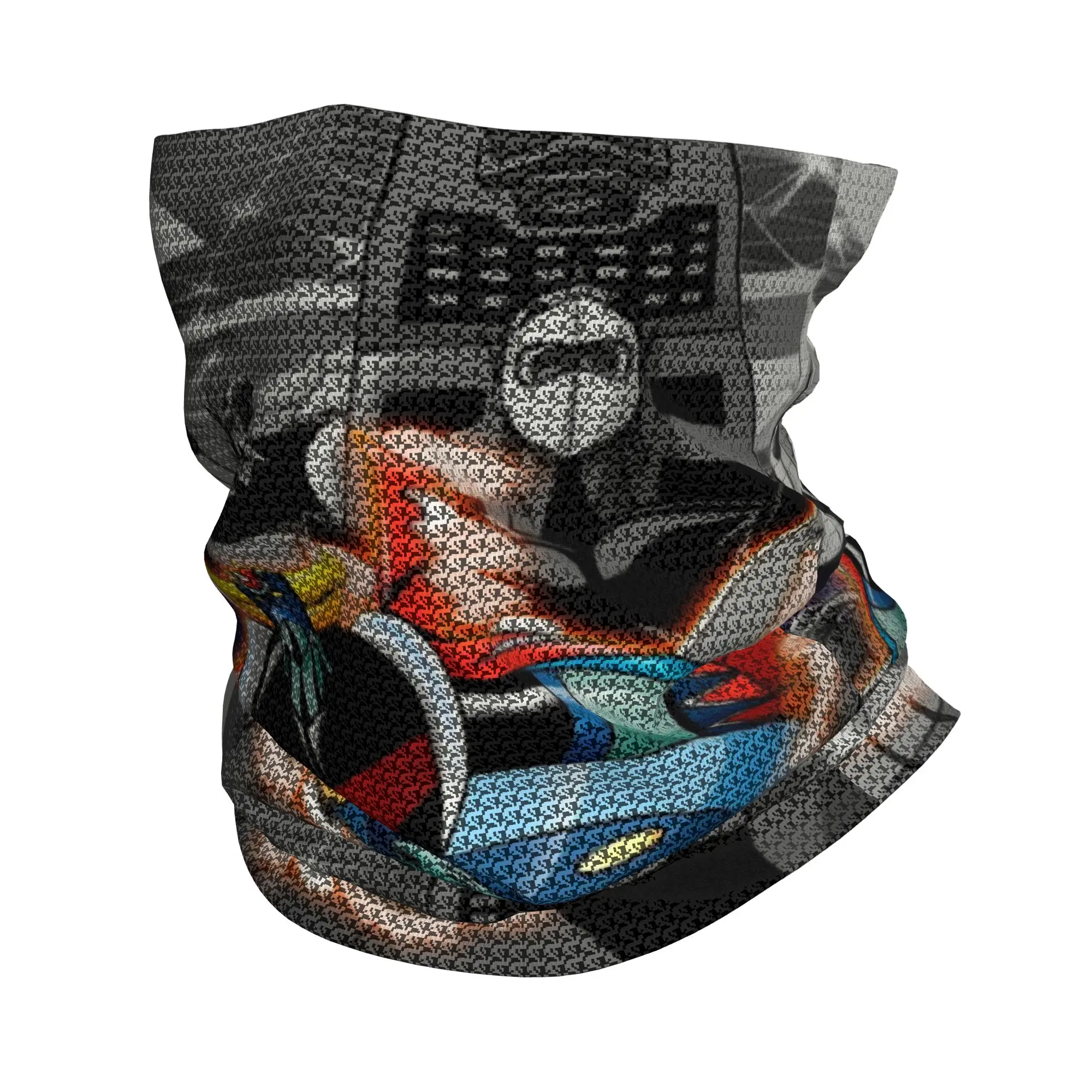 Goldrake Goldorak Anime Mazinger Z Neck Gaiter Men Women UV Face Shield Winter UFO Robot Grendizer Bandana Scarf for Cycling
