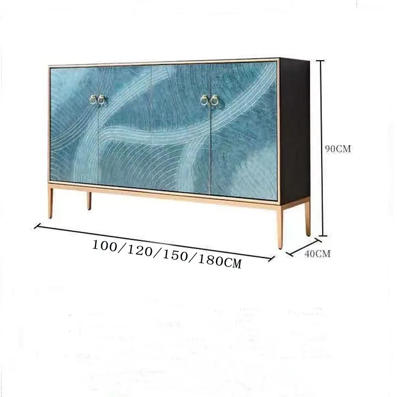 shoe cabinet simple living room entrance decorative cabinet multi-functional corridor wall locker