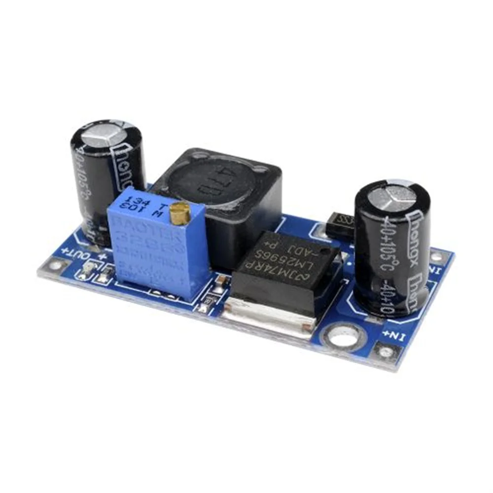 LM2596s DC-DC step-down power supply module 3A adjustable step-down module LM2596 voltage regulator 24V 12V 3V 5V