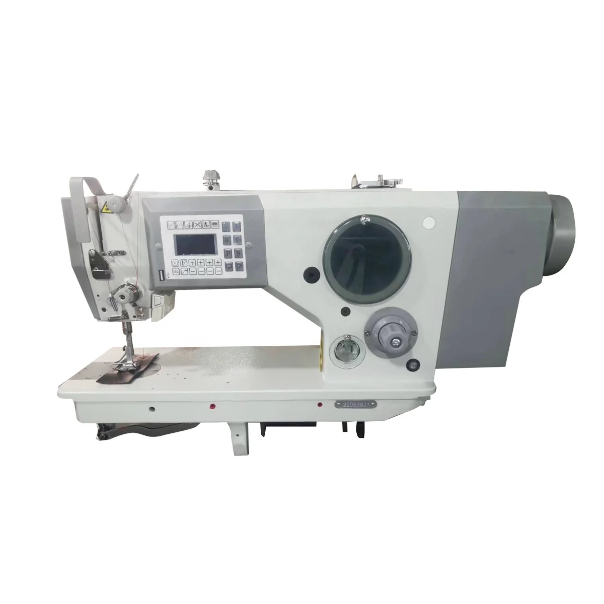 QK-82801DY Direct Driven Medium-Heavy Duty Patterns Zigzag Lockstitch Sewing Machine (changing cam)