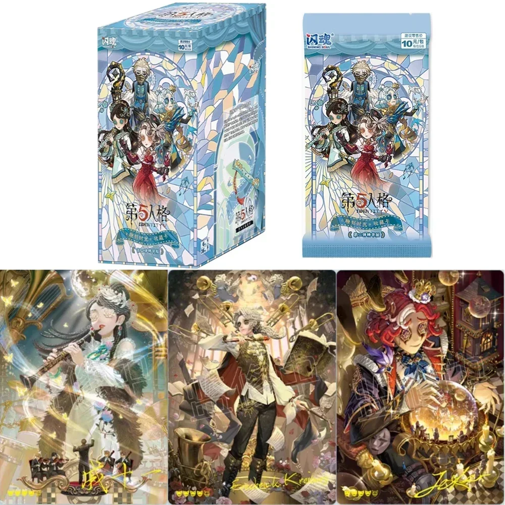 Genuine Identity Ⅴ Card Carving Time Essence Edition Game Characters Collection Card Toys Gifts