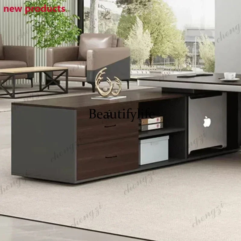 A139Executive Reception Office Desk Table Pliante Reading Desk Coffee Multifunction Home Furniture Ufficio Tavolino Hotel Furnit